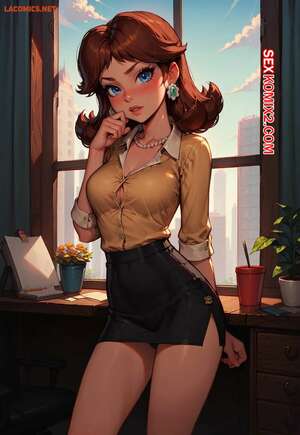 Порно комикс A Day with Secretary Daisy. LowFireStudios