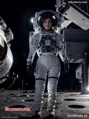 Порно комикс Anne Hathaway. Interstellar. QuantumAI