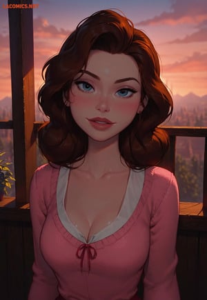 Порно комикс Date Night with Annie Hughes. LowFireStudios