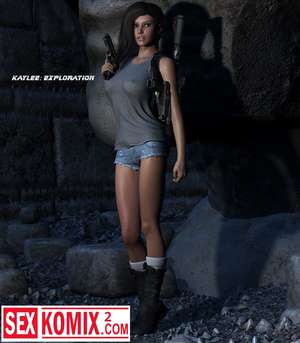 Порно комикс Исследование Кейли.