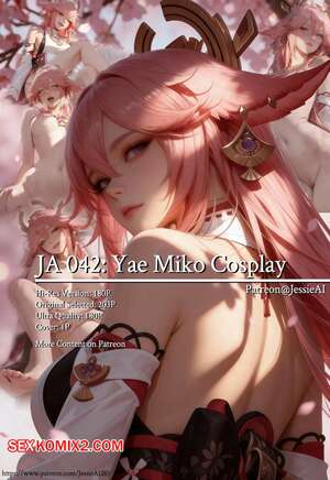 Порно комикс JA043. Yae Miko Cosplay. Jessie AI