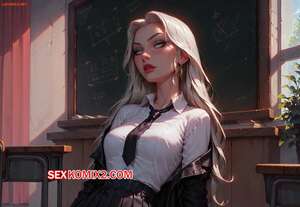 Порно комикс Lady Death Goes to College. LowFireStudios