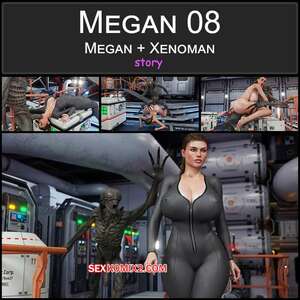 Порно комикс 3D Megan. Chapter 8. Blackadder