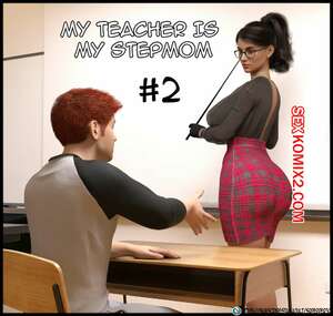 Порно комикс Мой учитель моя мачеха. Часть 2. My Teacher is My StepMom. Sr Pepper Порно комикс Мой учитель моя мачеха. Часть 2. My Teacher is My StepMom. Sr Pepper