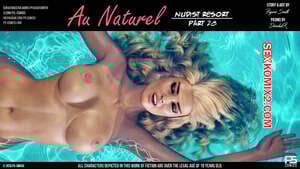 Порно комикс Нагишом. Нудистский курорт. Часть 28. Au Naturel. Pegasus Smith