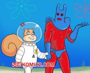 Порно комикс SpongeBob. Sandy x Man Ray. BIntend Порно комикс SpongeBob. Sandy x Man Ray. BIntend