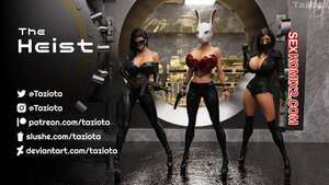 Порно комикс Taziota. Арты. Часть 5. Ограбление